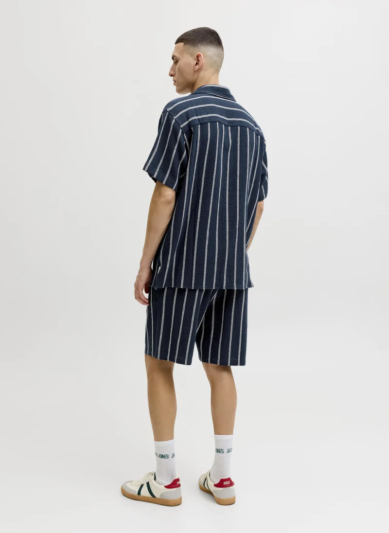 JACK & JONES  Stripe Jogger Shorts for Men | Best Price UAE