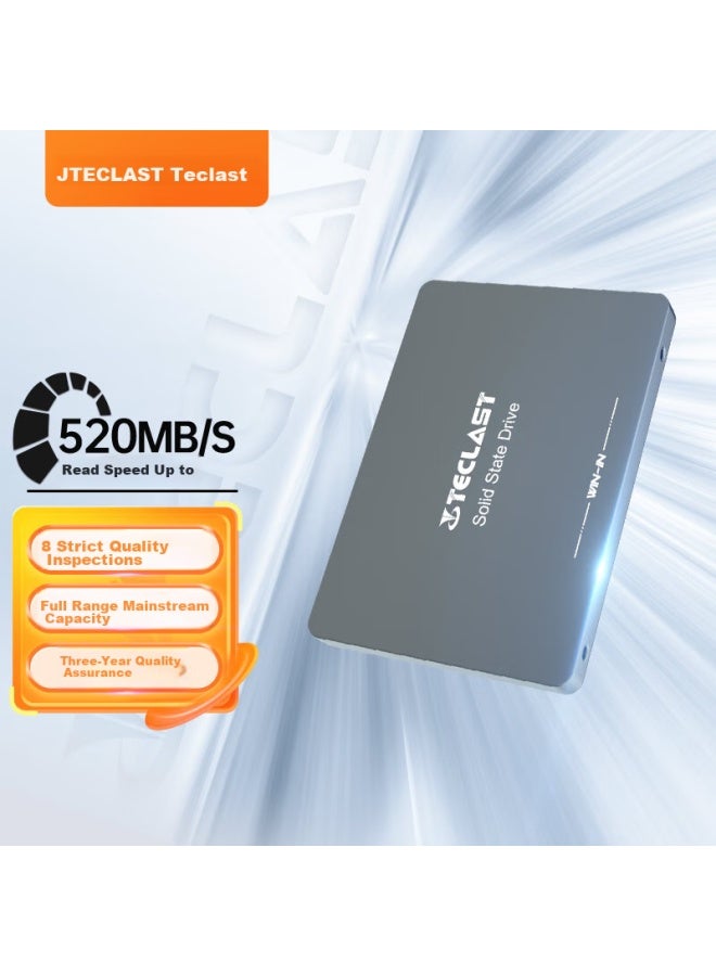 Teclast 128gb Ssd Solid State Drive, Sata 3.0 Interface, Wuying Series - Image 1