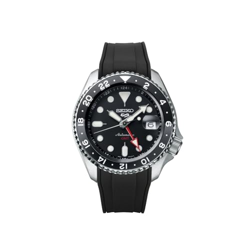 INO Design StrapXPro (SX1A) 22mm Watch Bands Men's Rubber Watch Strap Replacement for Seiko 5 Sports SKX Series Dive Watches, 5KX/SRPD & New GMT Series, Curved End Watchband for SRPD51, SRPD53, SRPD55K1, SRPD59K1, SSK017, SSK019, etc. - Image 5