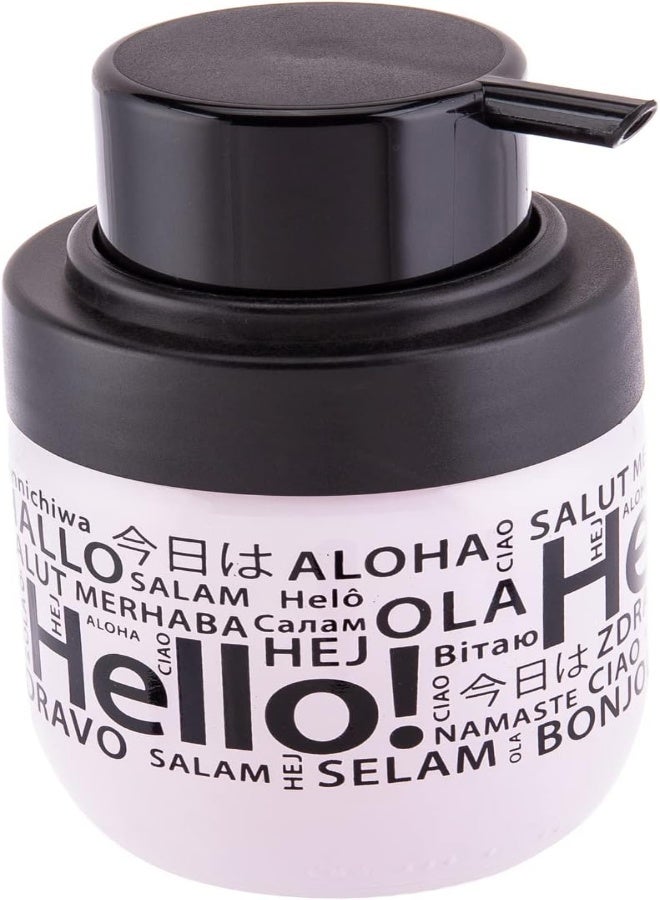 AKDC AKDC Eminem Lotion Dispenser L(8Cm) Xw(8Cm) Xh(13Cm) White And Black  - Image 5