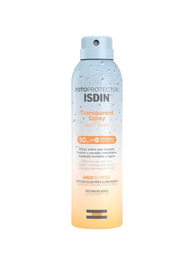 Isdin Fotoprotector Wet Skin Trans Spf 50+ 250 ml