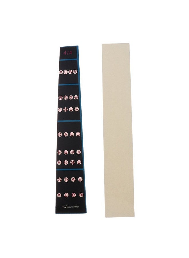 Generic Imported 1 Violin Fiddle Fingerboard Intonation Chart Stickers Fingering Labels 4/4 - Image 1
