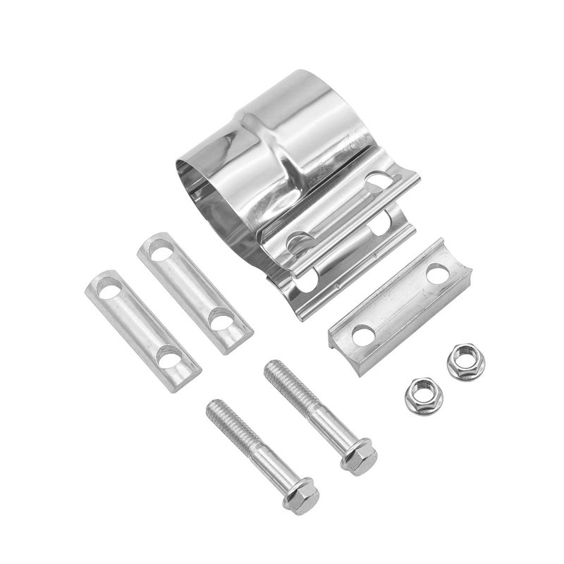 Automobile Exhaust Pipe Clamp Butt Pipe Clamp Muffler Modification 51 57 63 70 76Mm Universal 304 Stainless Steel - Image 4