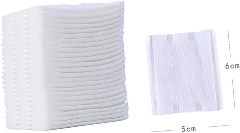 220pcs Double-Sided Cotton Pads for Makeup Removal Skin-Friendly Facial Cotton Pads Storage Bag for Daily Skincare and Cosmetic Use - Image 2