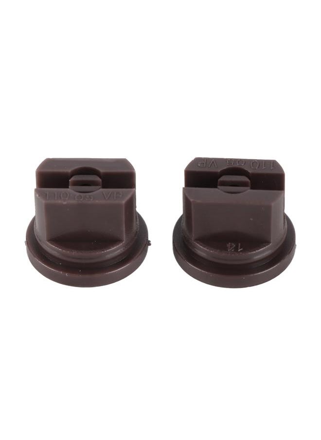 Thoraya 20 Pcs Flat Fan Spray Tip Uniform Spray Distribution 110 Degree Agricultural Sprayer Atomizing Nozzle 30.68mm Bore Diameter  - Image 3