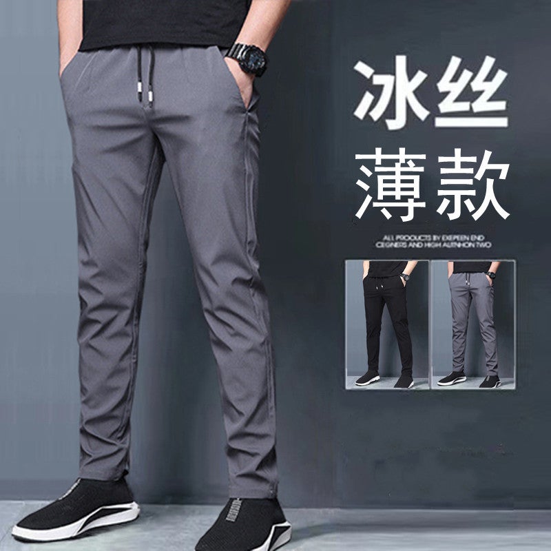 Men'S Working Pants For Construction Site Workers Wear-Resistant And Dirty-Resistant Work Clothes Summer Loose Straight-Leg Sports Pants - Image 3