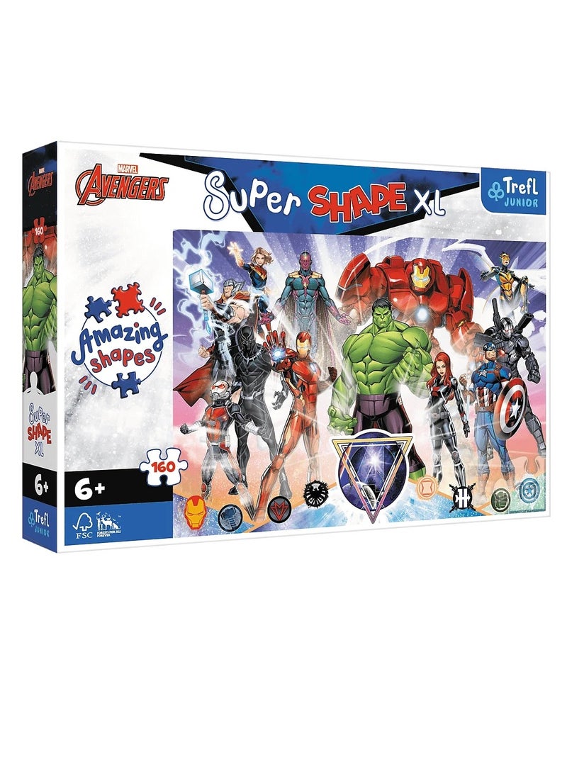Trefl - puzzle Courage Avengers 160 Pcs - 50023 - Image 1
