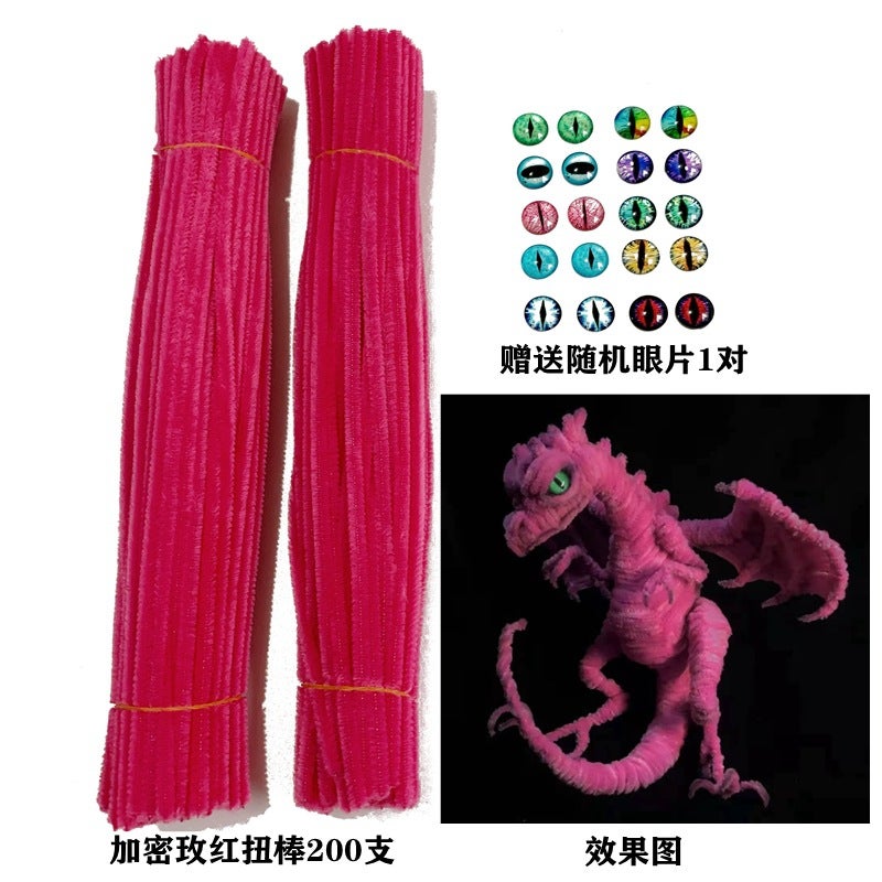 DIY Dinosaur Chenille Stem Craft Kit - Image 4
