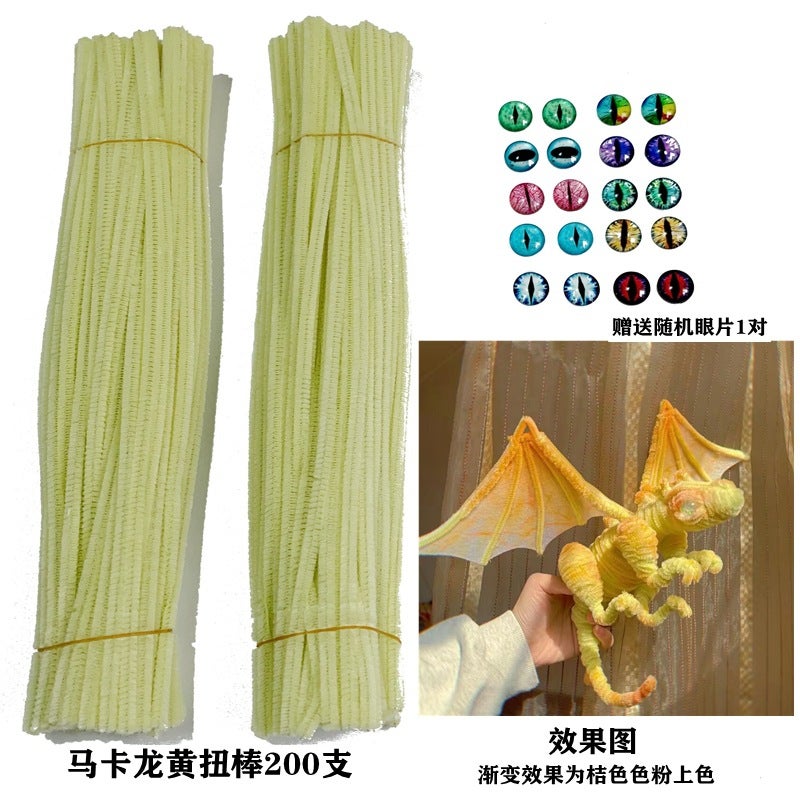 DIY Dinosaur Chenille Stem Craft Kit - Image 3