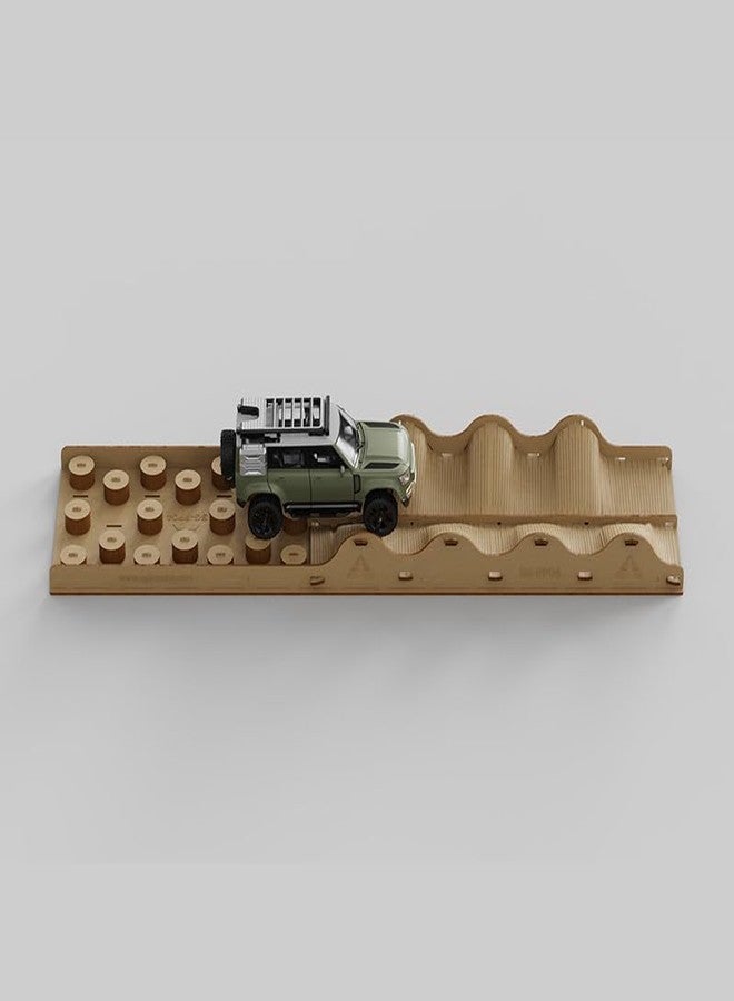 RCJUMPANT Rc Crawler Course Obstacles,Rc Car Ramp,Toy Ramps for RC Crawer Car 1/18 1/24 TRX4M SCX24 FCX24 (D) - Image 3