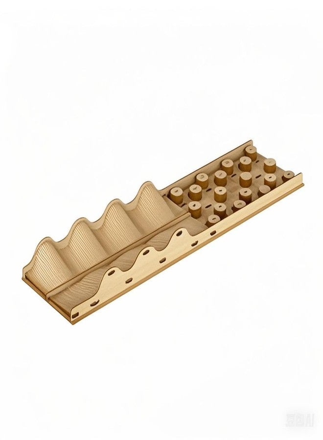 RCJUMPANT Rc Crawler Course Obstacles,Rc Car Ramp,Toy Ramps for RC Crawer Car 1/18 1/24 TRX4M SCX24 FCX24 (D) - Image 1