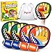 JoyCat Toss and Catch Ball Game for Kids Outdoor Beach Yard Game Set with 4 Paddles Kids Toddler Baseball GloveFamily Throwing Catching Game for Ages 312 - Image 2