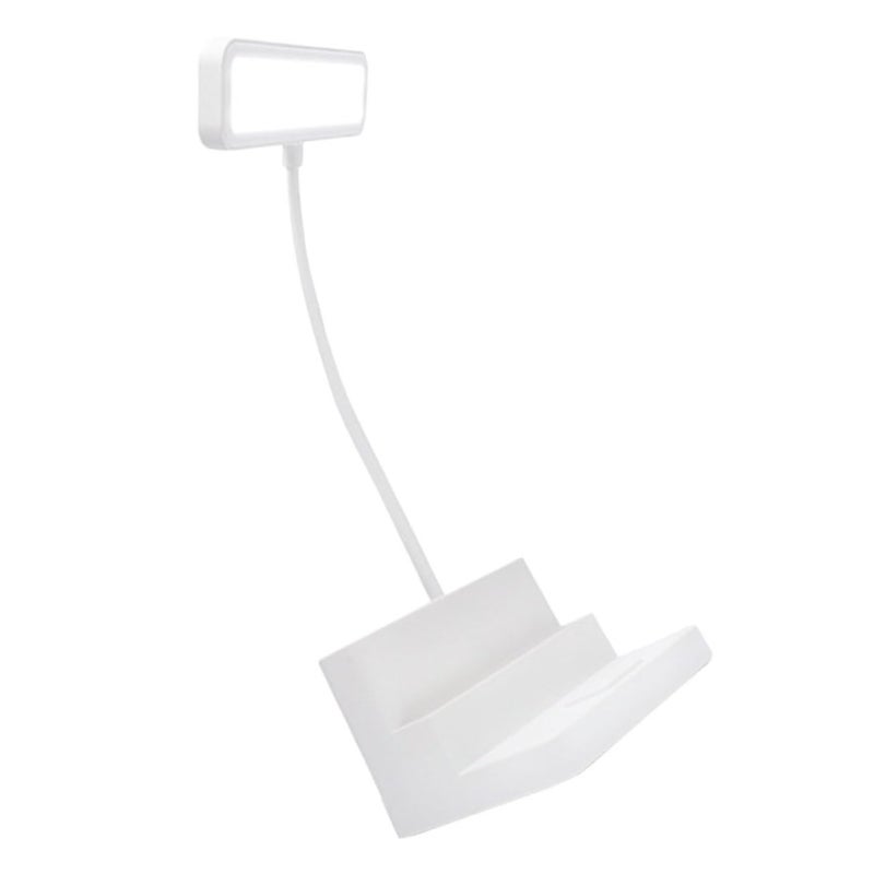 مصباح طاولة LED قابل للطي محمول مع لمسة إضاءة للقراءة والعناية بالعين بتصميم عصري للطلاب - Image 2
