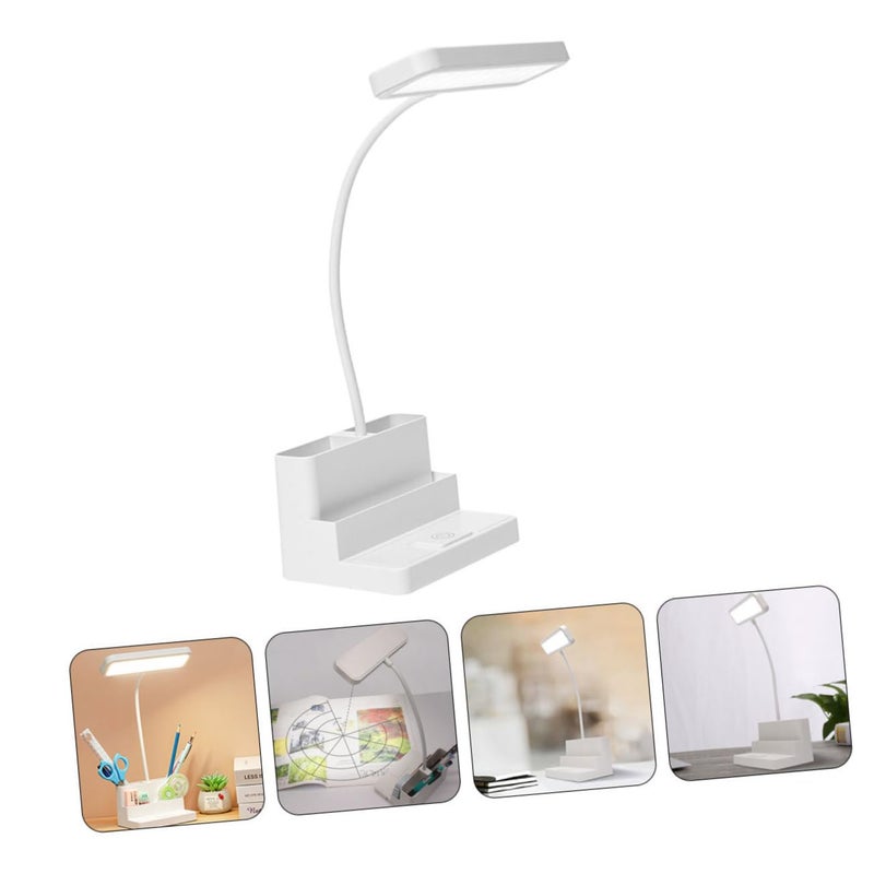 مصباح طاولة LED قابل للطي محمول مع لمسة إضاءة للقراءة والعناية بالعين بتصميم عصري للطلاب - Image 5