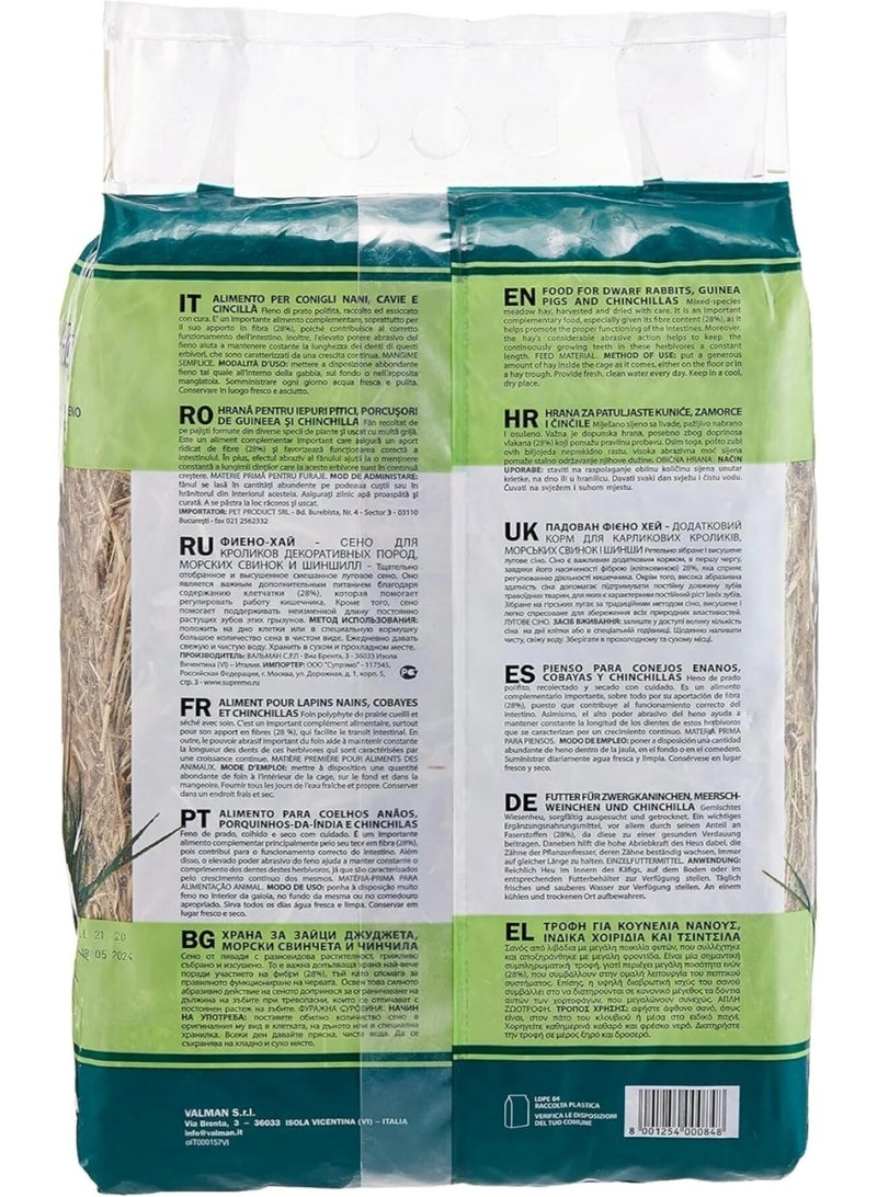 Padovan FienoHay Small Pet Food – 1KG - Image 3