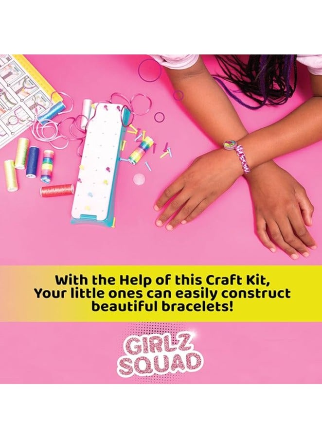 Toy Box Friendship Bracelet Maker Pre-Cut Threads  (Craft Kit  Kids Jewelry Kit)  - Image 5