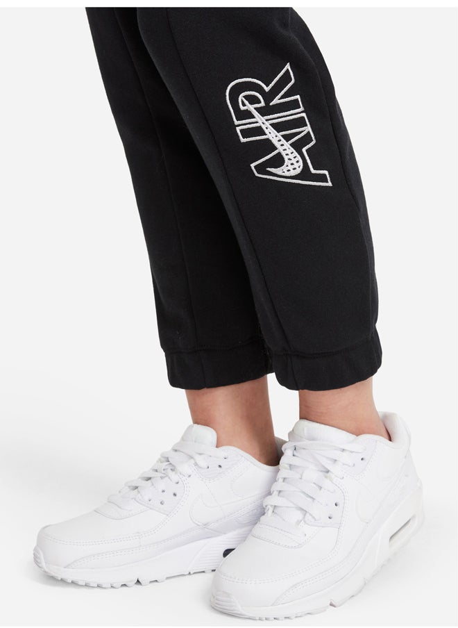 Nike Girls NSW Air French Terry Sweatpants  - Image 3