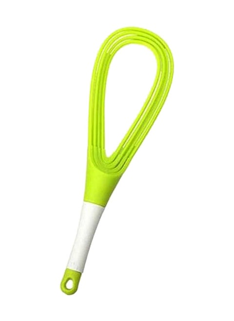 Generic 2 In 1 Silicone Egg Whisk  Green