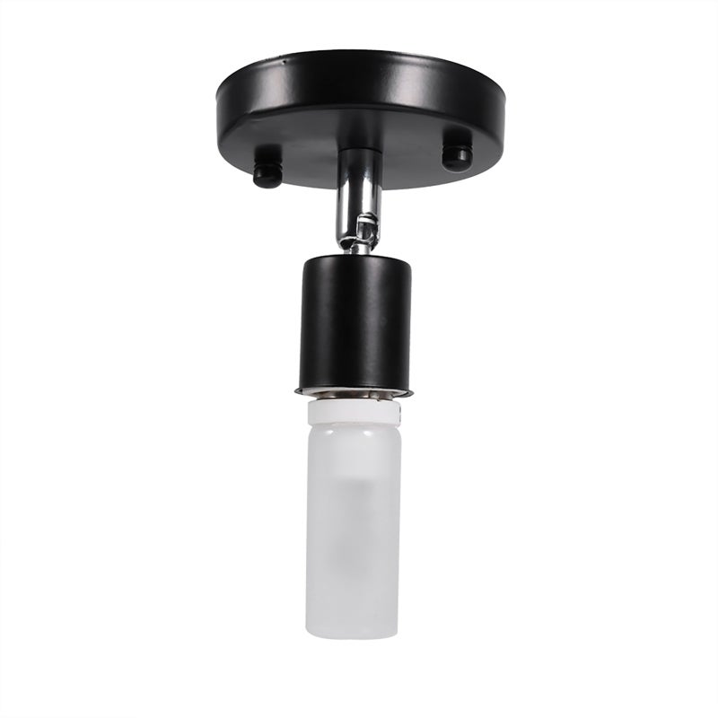 E27 Bulb Holder: 180 Degrees Rotatable Ceramic Iron Socket - Durable Easy-to-Install Vintage Bulb Socket for Home Office Lighting - Image 3