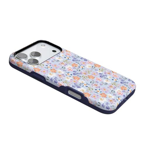 Casely iPhone 17 Pro Case | Poppy Meadows | Pastel Floral | Bold Protective Design | Compatible with MagSafe - Image 3