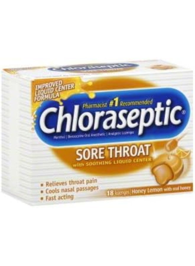 Chloraseptic Lozenges Hny Lemn 18 - Image 2