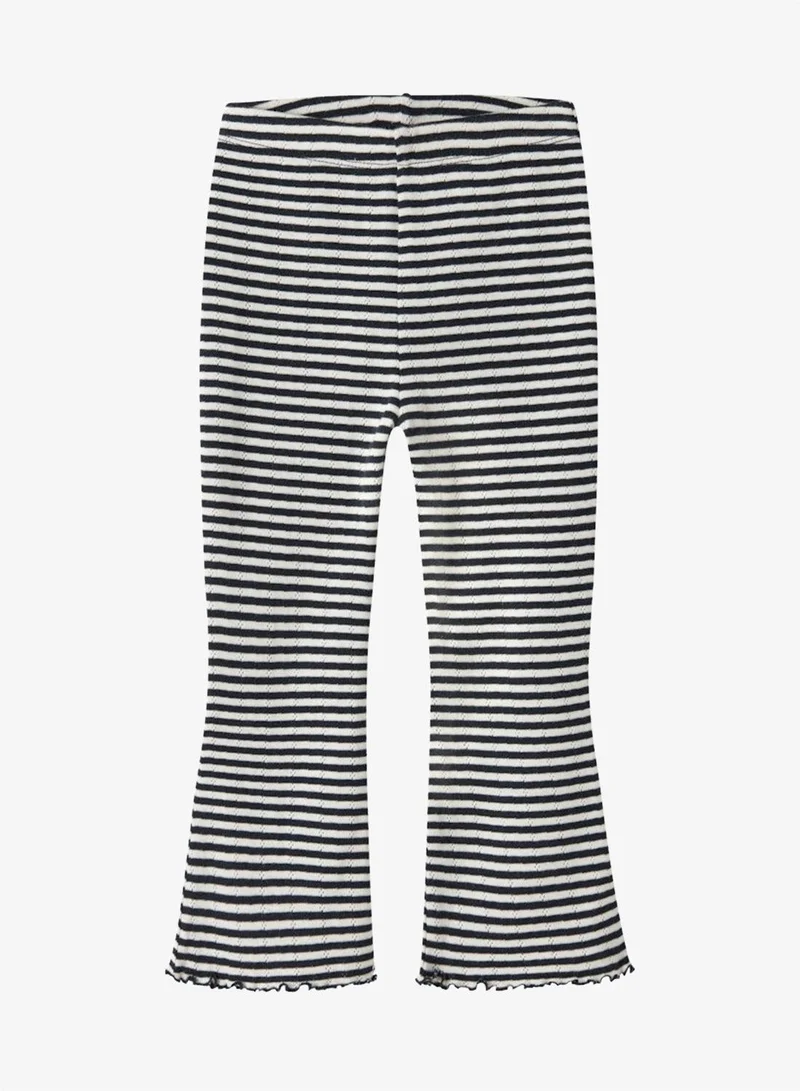 NAME IT Kids Striped Bootcut Leggings