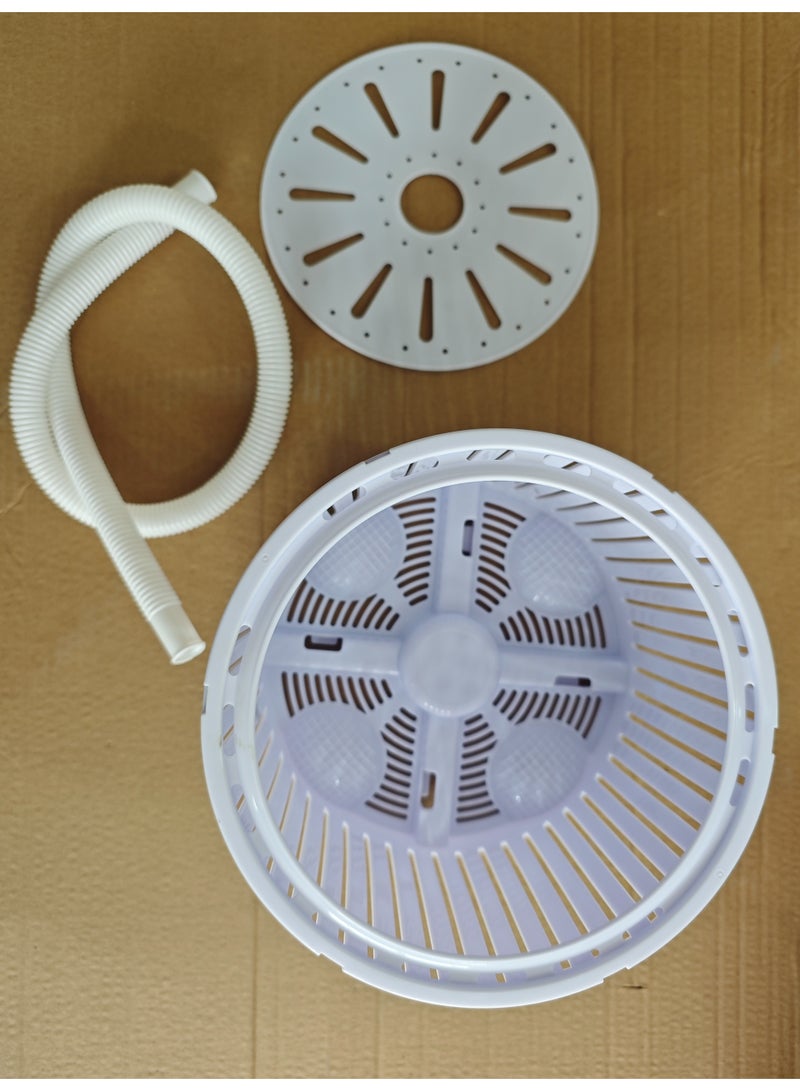 STARGOLD Mini Washing Machine Portable Washer & Spin Dryer 2.5kg Compact Semi-Automatic Laundry Machine 170W, SG-WM856TD - Image 5