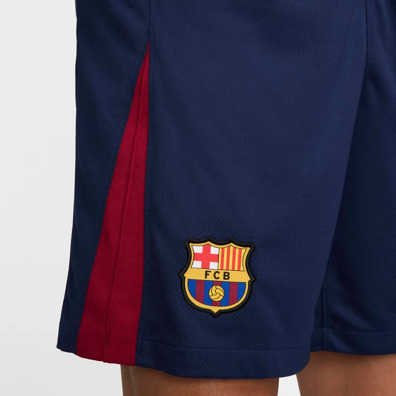 Nike Blue Men's FC Barcelona Dri-FIT Home Football Shorts - 2023/24 for Men | Best Price UAE