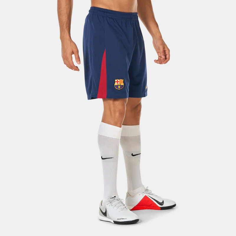 Nike Blue Men's FC Barcelona Dri-FIT Home Football Shorts - 2023/24 for Men | Best Price UAE