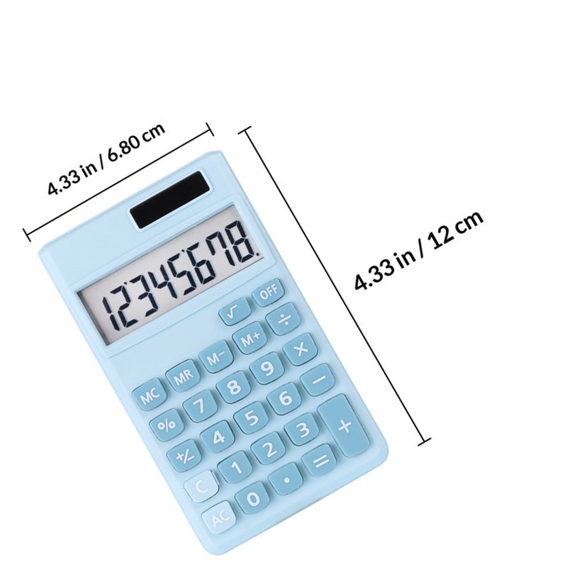 School Student Calculator Solar Powered Calculator Office Working Supply - Image 2