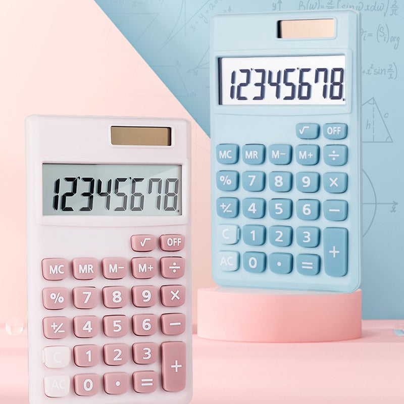 School Student Calculator Solar Powered Calculator Office Working Supply - Image 5