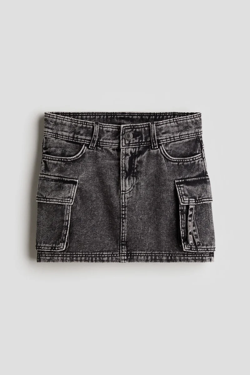 اتش اند ام Cargo-Style Twill Skirt