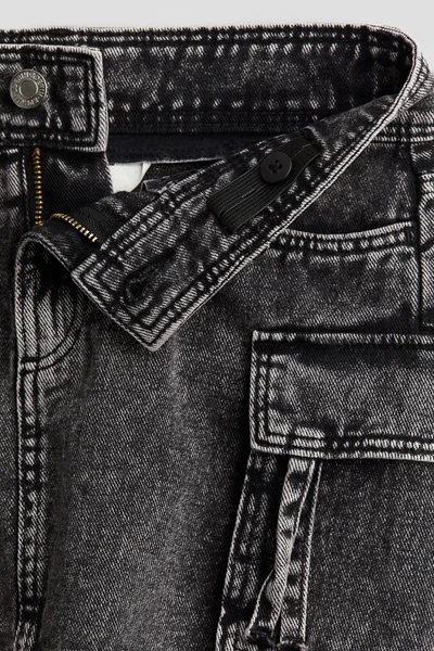 H&M Cargo-Style Twill Skirt