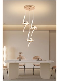 Best Power Modern LED Ceiling Chandelier 6892-3 - 3 Lighting Modes, 83W, Adjustable Length 75cm, Elegant Pendant Light for Living Room, Dining Room, and Bedroom  - Image 1