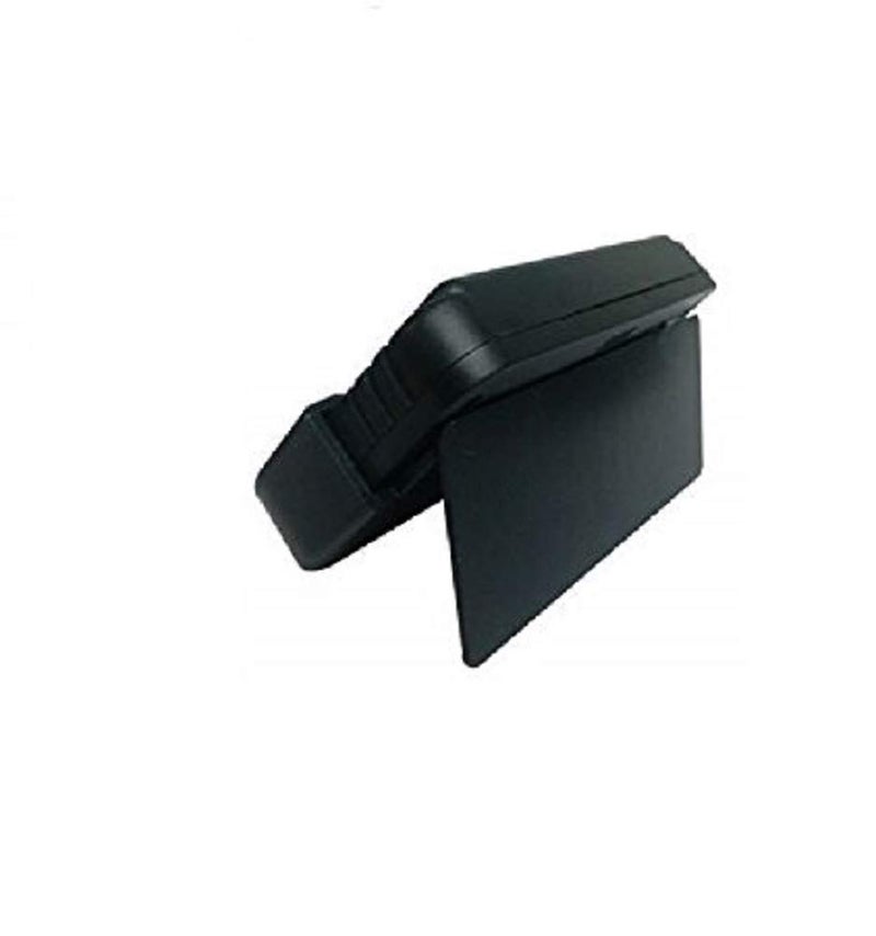 ROYALS ساعة طاولة تنبيه مكتبية مع ساعة توقيت ووقوف مرن، ساعة رقمية، سوداء | ساعة صغيرة للمكتب - Image 5