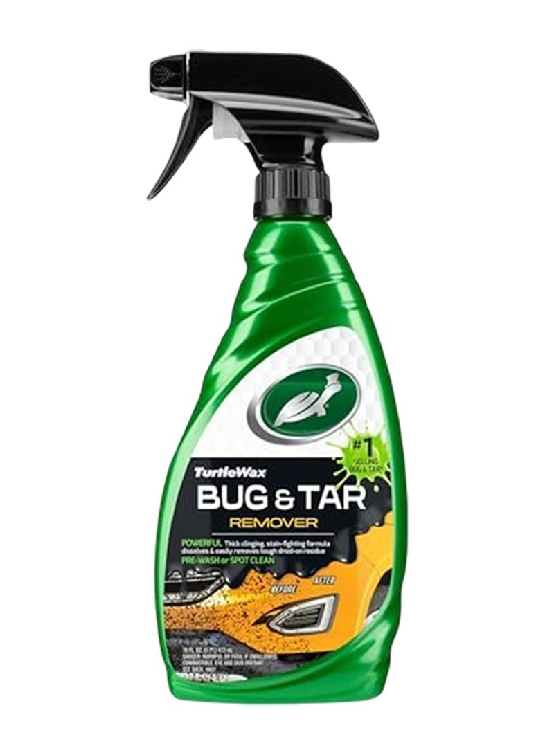 TurtleWax 3 PCS Turtle Wax Bug & Tar Remover Spray 473ml Car Exterior Cleaner for Bugs Tar Tree Sap Road Grime Paint Safe Pre Wash Spot Cleaning Formula for Cars Trucks Motorcycles RVs Fast Acting Automotive Surface Cleaning Spray TW-BTR473 - Image 3