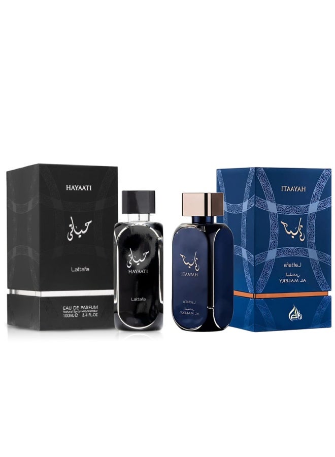 Lattafa هيايتي الملكي وهيايتي أو دي بارفان 100 مل - Image 1