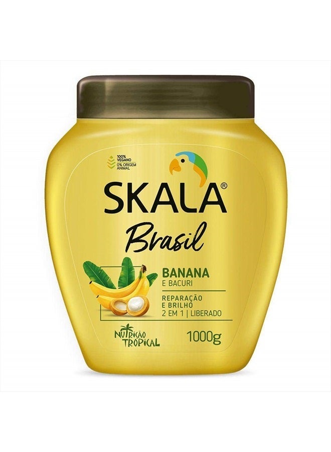 SKALA كريم سكالا لمعالجة الشعر 1000 جرام (موز) - Image 4