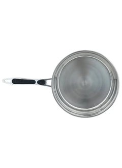RUOQI Stainless Steel Frypan With Silicone Handle 28 cm  - Image 2