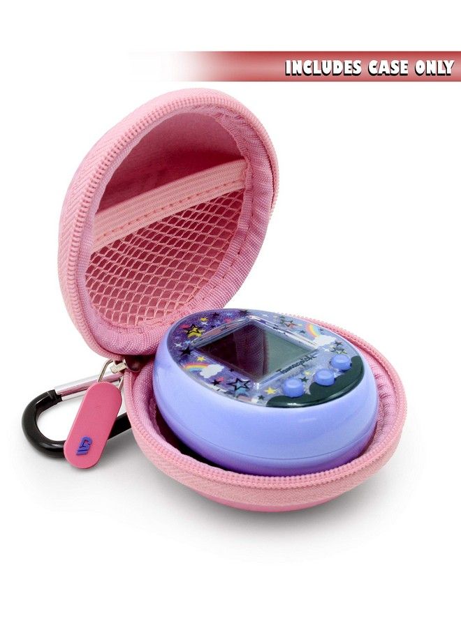 CASEMATIX Pink Carry Case Compatible With Tamagotchi On Virtual Interactive Pet Game, Includes Compact Case Only - Image 4