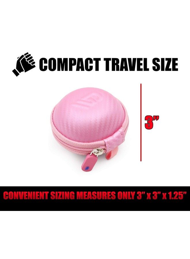 CASEMATIX Pink Carry Case Compatible With Tamagotchi On Virtual Interactive Pet Game, Includes Compact Case Only - Image 3