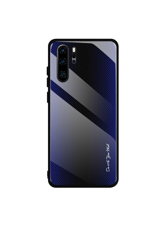 Zaboon Case For Huawei P30 Pro Texture Gradient Glass Protective Case - Image 1