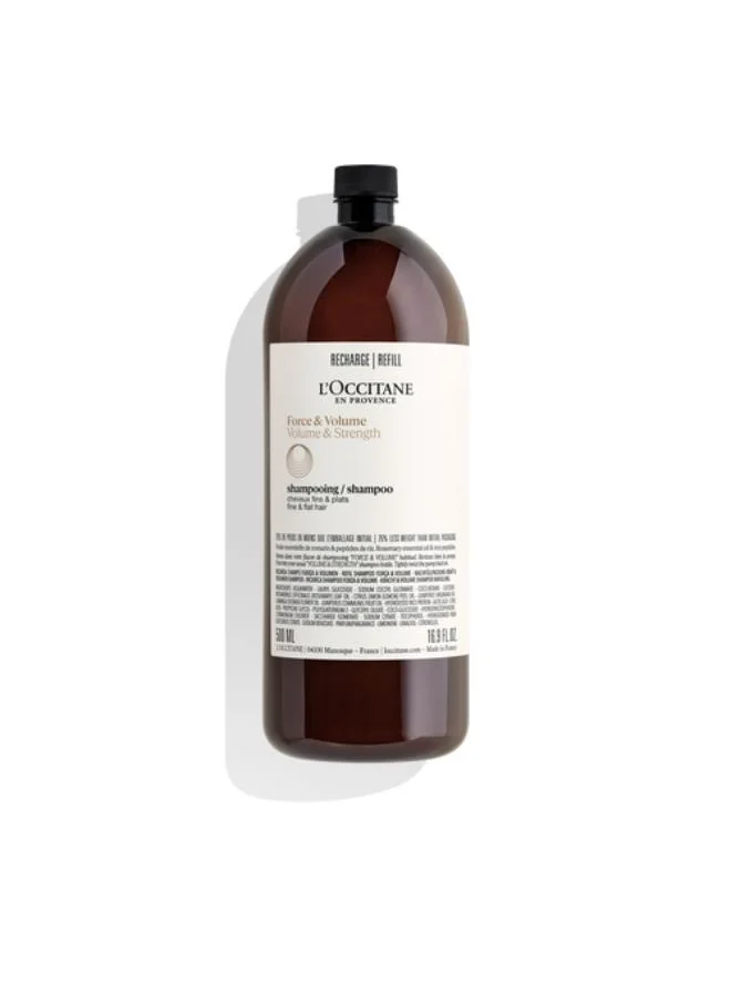 L'OCCITANE L'Occitane Volume & Strength Shampoo 500ml - Refill
