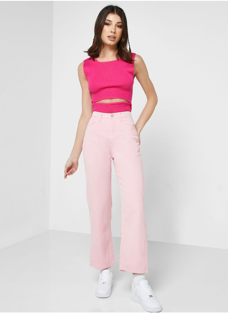 Ginger - Straight Fit Colored Jeans - Image 1