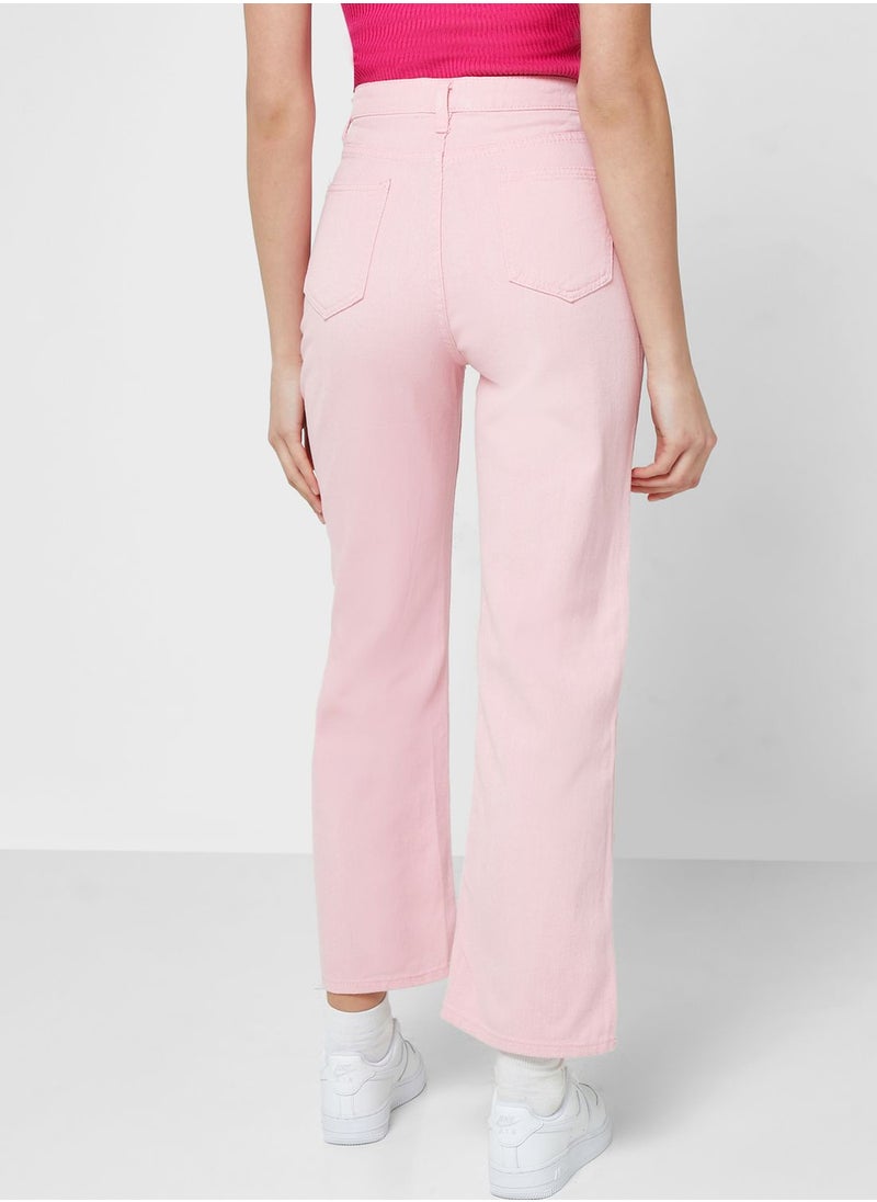 Ginger - Straight Fit Colored Jeans - Image 1