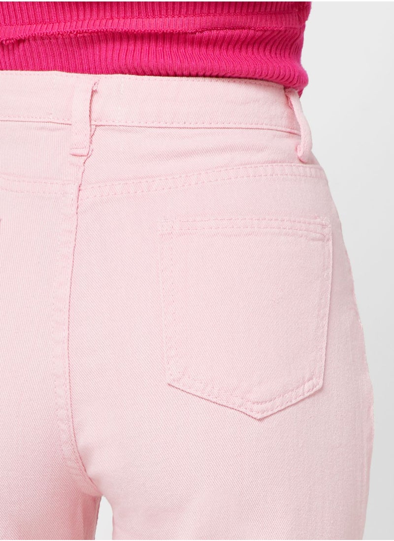 Ginger - Straight Fit Colored Jeans - Image 1
