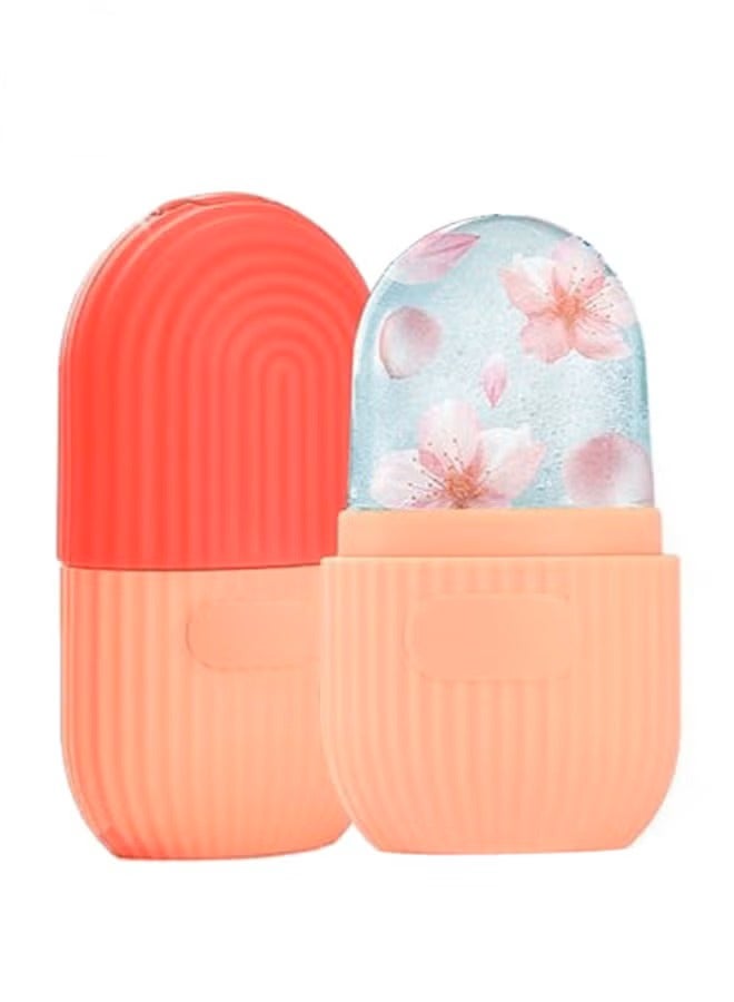 إسكدنيا آيس رول للوجه ، جمال الوجه والتدليك Ainkcne رقيق مهدئا الوردي - Image 1