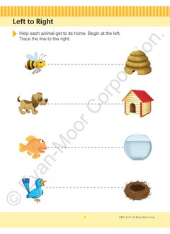 Evan Moor Educational Publishers At Home Tutor Math, Grade Pre-K  - Image 3