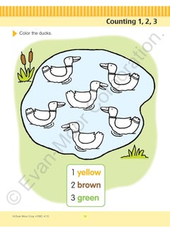 Evan Moor Educational Publishers At Home Tutor Math, Grade Pre-K  - Image 1