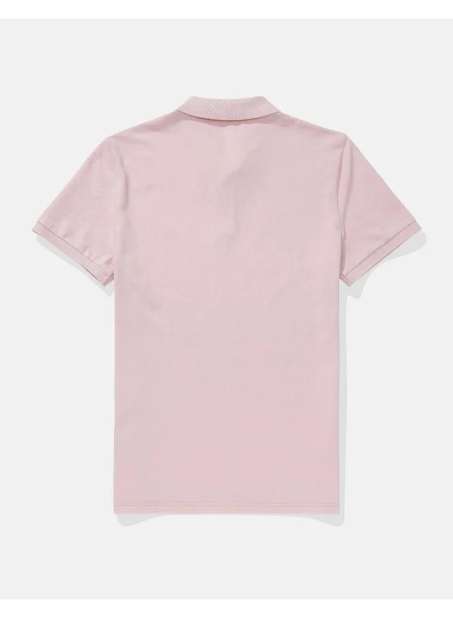 American Eagle The classic polo shirt, made with revolutionary stretch technology for comfort & flexibility.